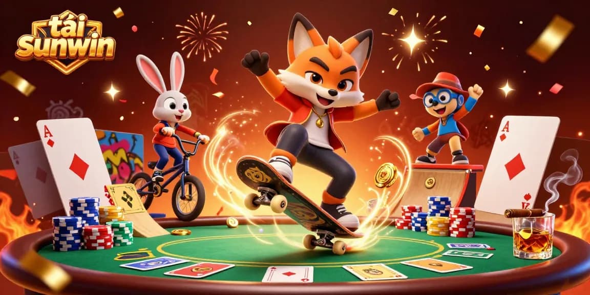 Engage with thrilling games at tải sunwin, featuring vibrant casino sprites and dynamic poker scenes.