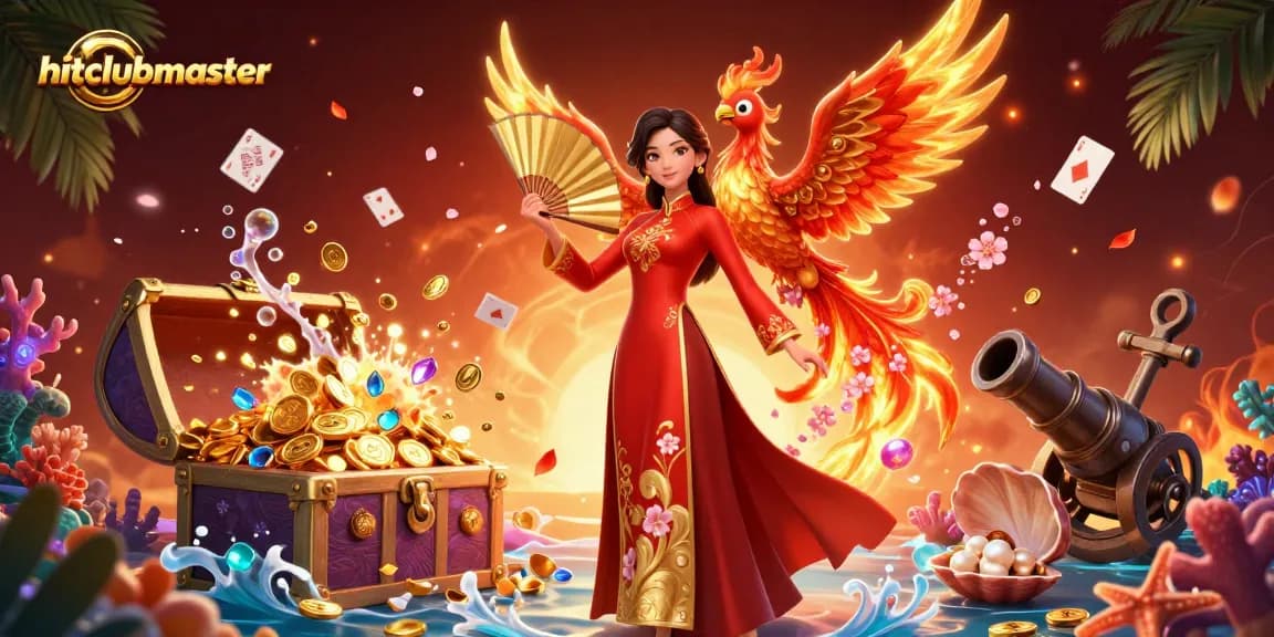 Experience thrilling wins at hitclubmaster with vibrant casino action illustrated in 3D.