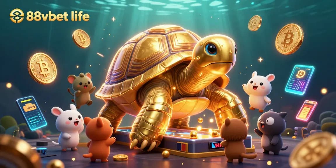 Engage in thrilling gameplay with 88vbet life at a vibrant casino scene featuring animated elements.