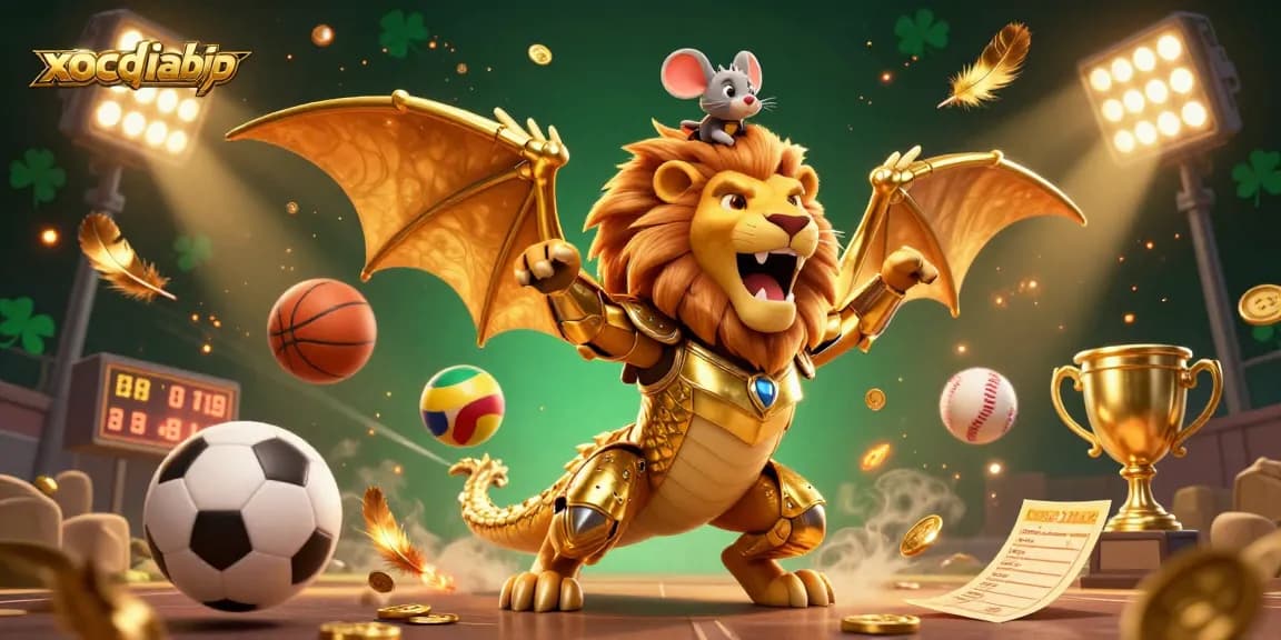 xocdiabip engages players in a dynamic 3D sports betting scene filled with action and vibrant visuals.