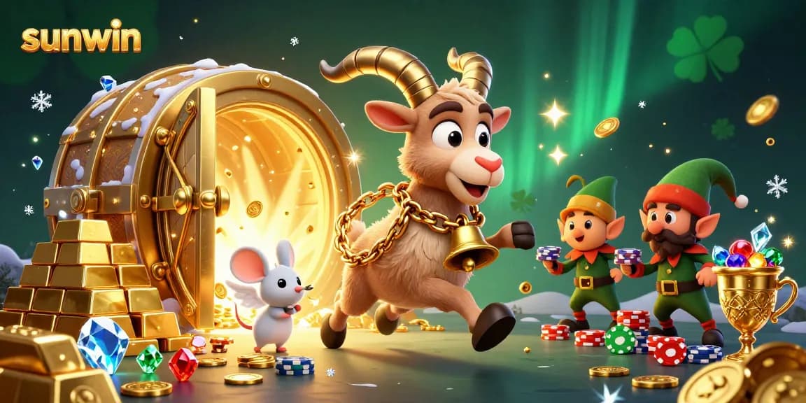Sunwin enhances your gaming experience with vibrant casino elements and engaging characters.