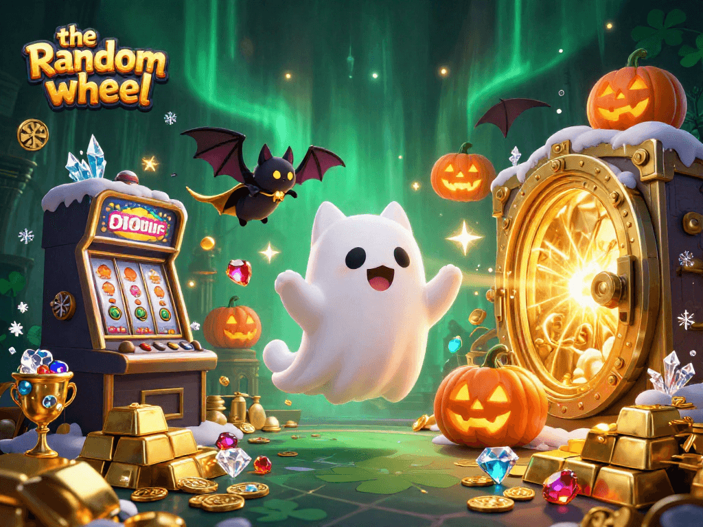 Experience thrilling spins with the-random-wheel while uncovering treasures in a haunted casino.