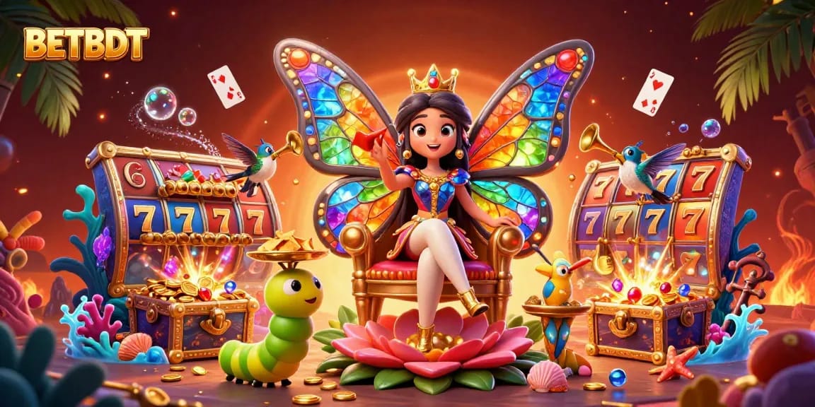Join the excitement at BETBDT with vibrant slot games, sparkling jackpots, and a colorful casino atmosphere.