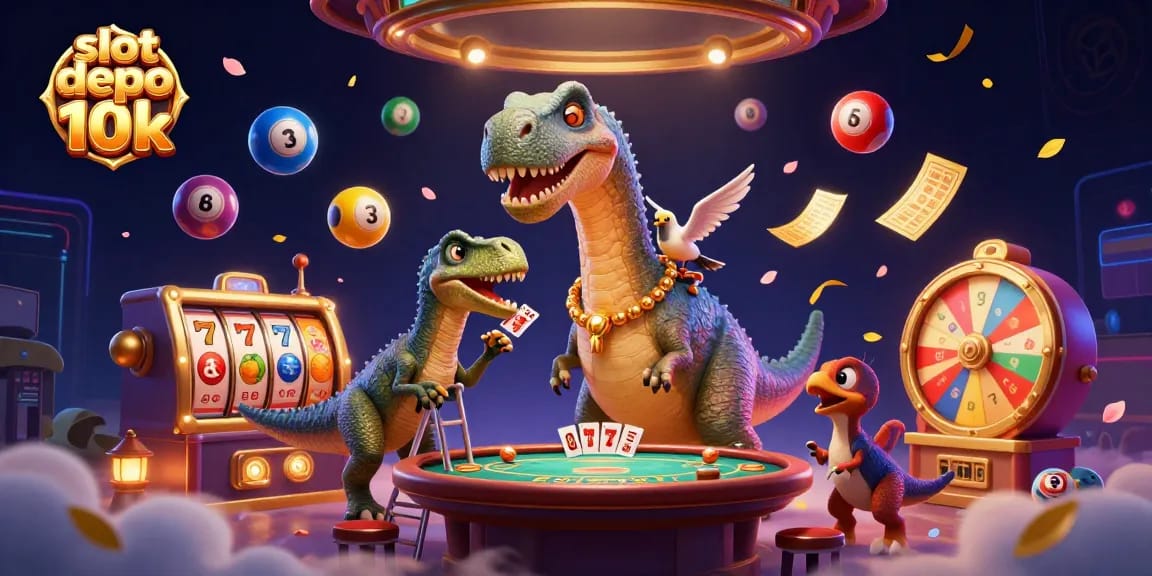 Experience thrill with slot depo 10k by winning at vibrant slot games and engaging visuals.