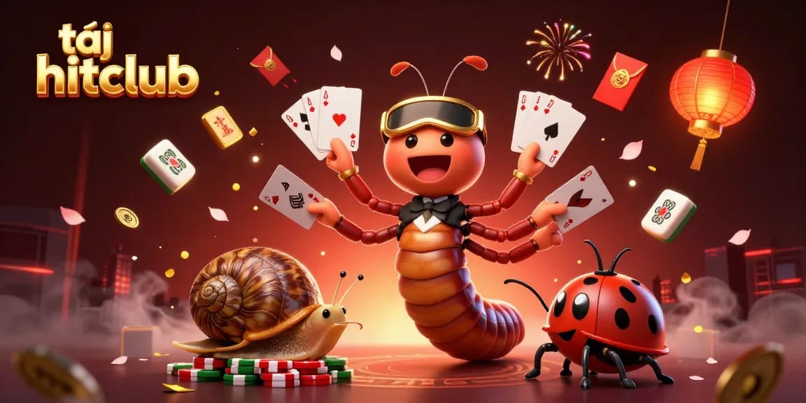 Engage in the thrilling fun of tải hitclub with vibrant gaming characters and festive visuals.