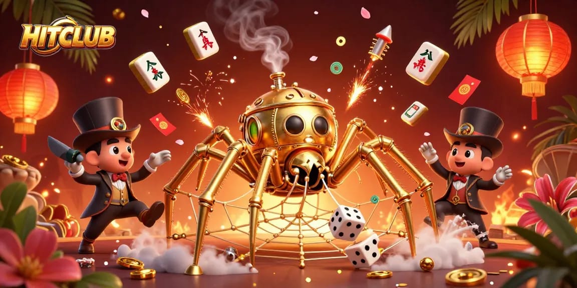Experience thrilling gameplay at HITCLUB with a stunning illustration of an exciting casino scene.