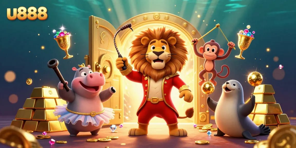 Engage in exhilarating fun at u888 Casino with colorful characters and dazzling treasures.