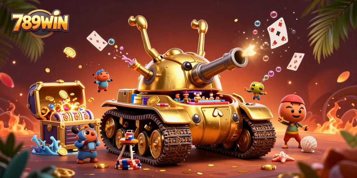 Experience thrilling gaming adventures at 789WIN with animated casino elements and dynamic visuals.
