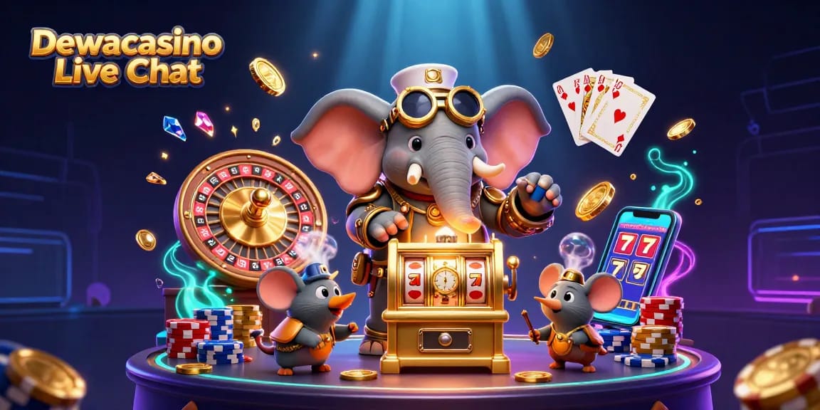 Dewacasino Live Chat elevates your casino experience with vibrant 3D characters and games.