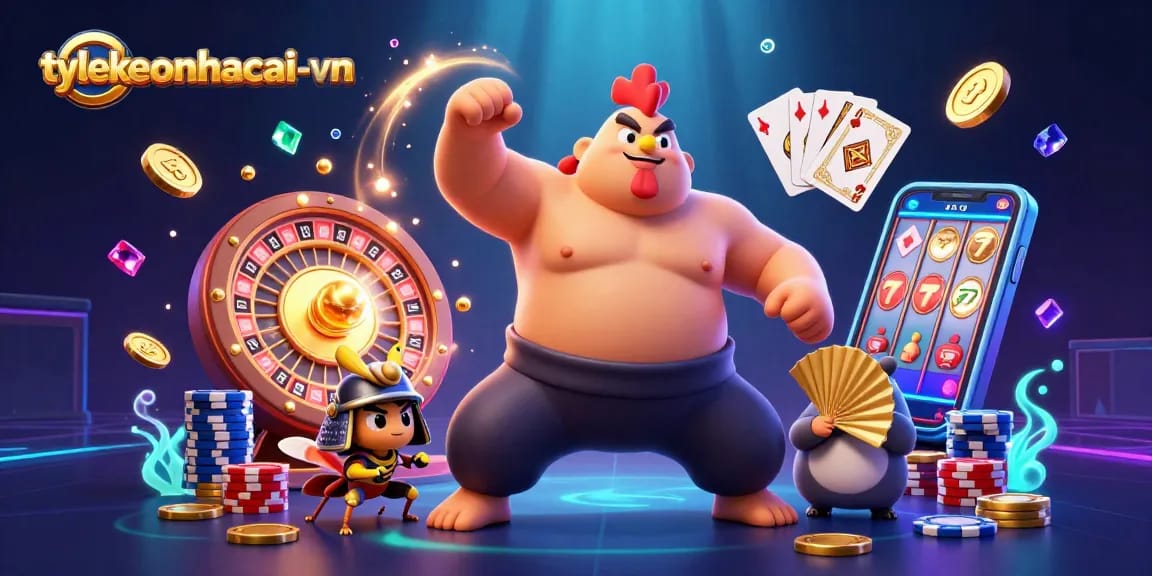 Experience vibrant gameplay with tylekeonhacai-vn featuring powerful characters and dynamic casino elements.
