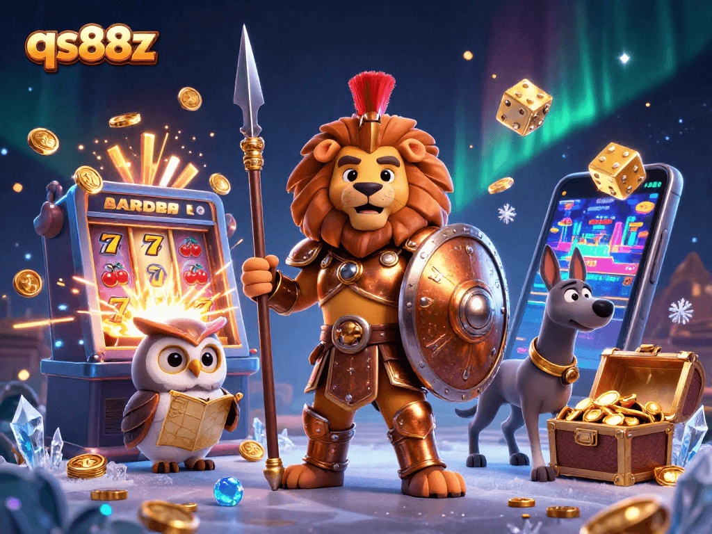 qs88z slot events merge with dynamic characters for a vibrant casino scene