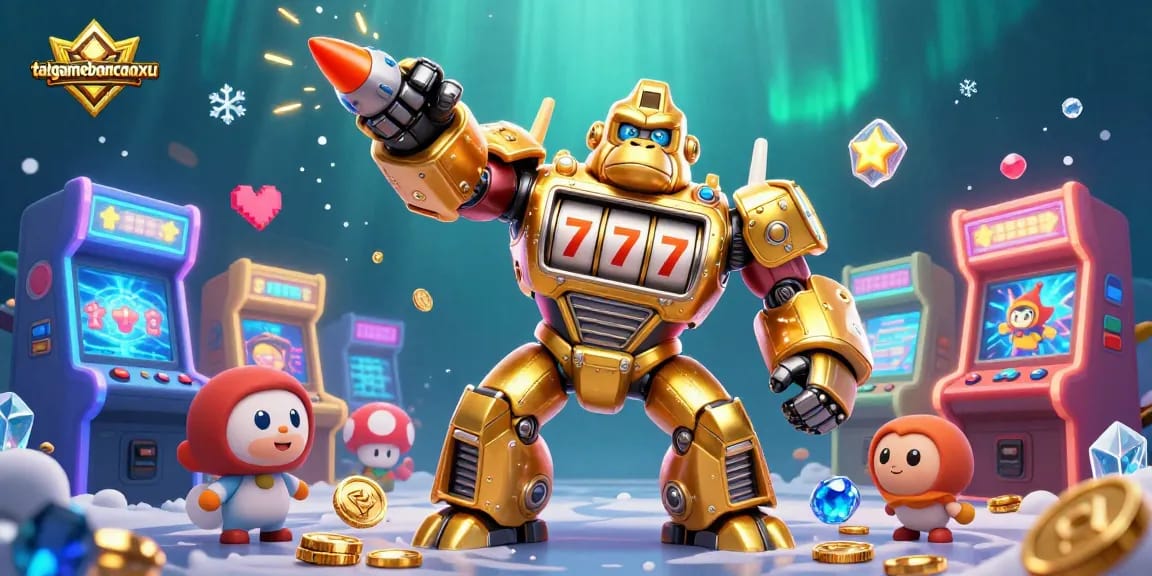 Experience the winning excitement of taigamebancaanxu with a dynamic 3D casino scene.