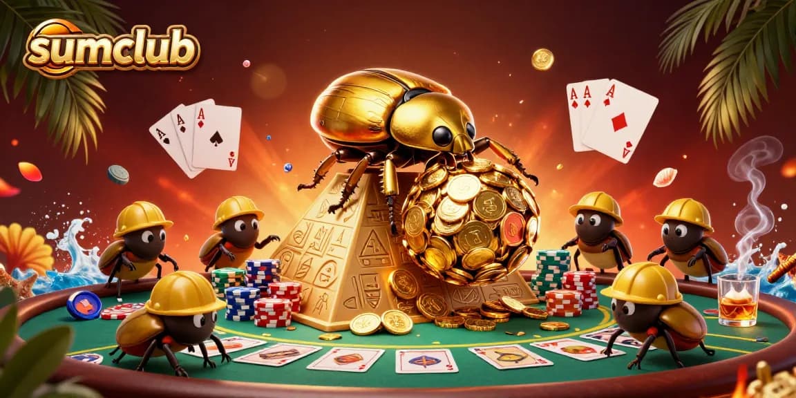 Experience thrilling gameplay at sumclub with dynamic casino elements and vibrant characters.