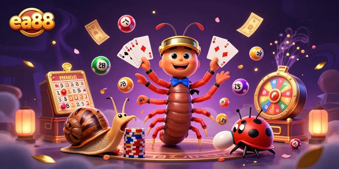 Engage with the vibrant ea88 casino, featuring dynamic characters and explosive gaming elements.