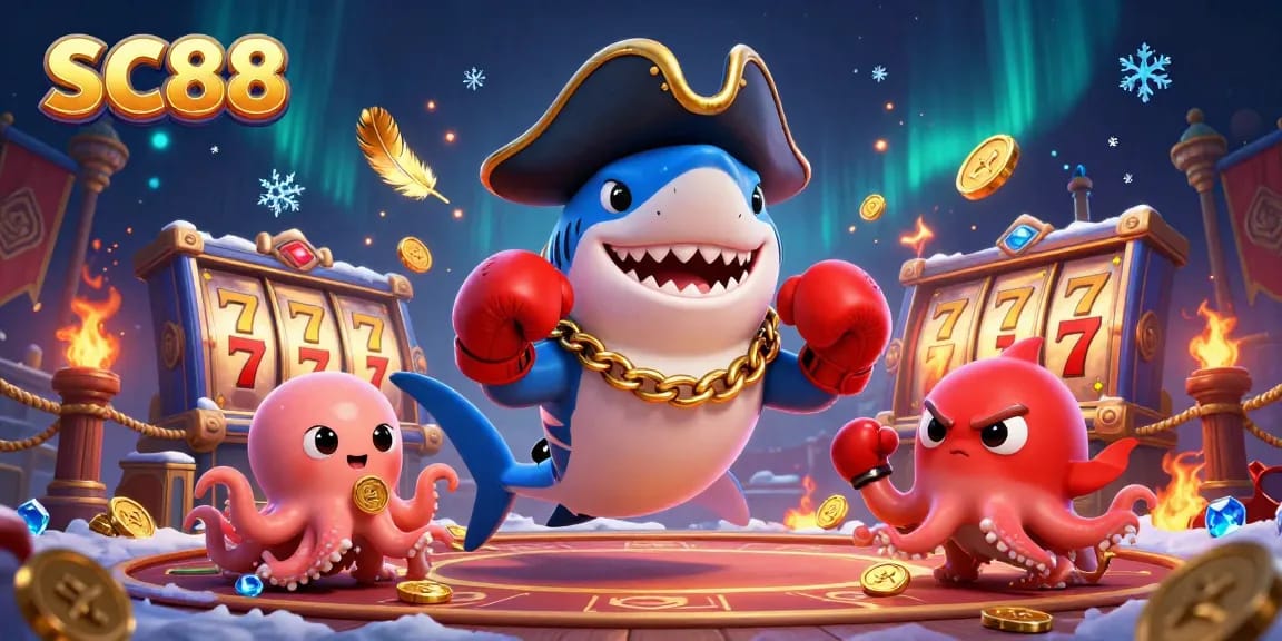 Engage in thrilling games at SC88 with vibrant characters and dynamic gambling elements.