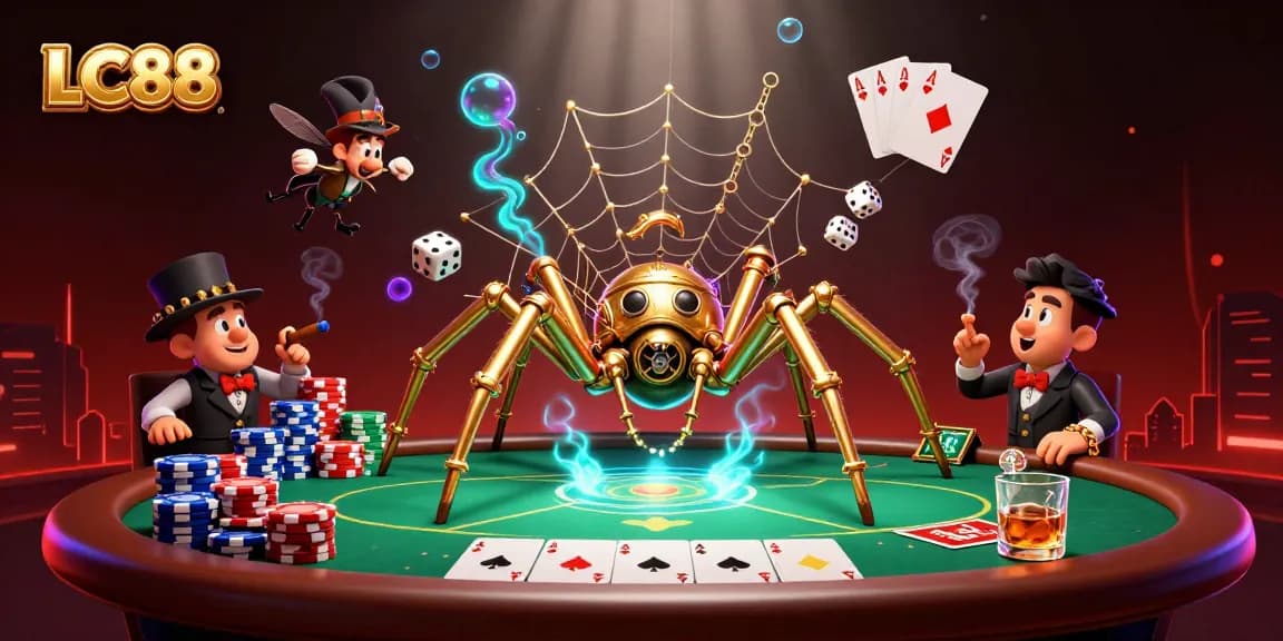 Bet high and win big at LC88 with exciting poker action and steampunk charm!
