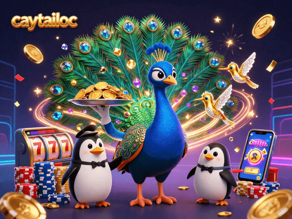 Win big with caytailoc's exciting slot adventures featuring unique characters and dazzling treasures!