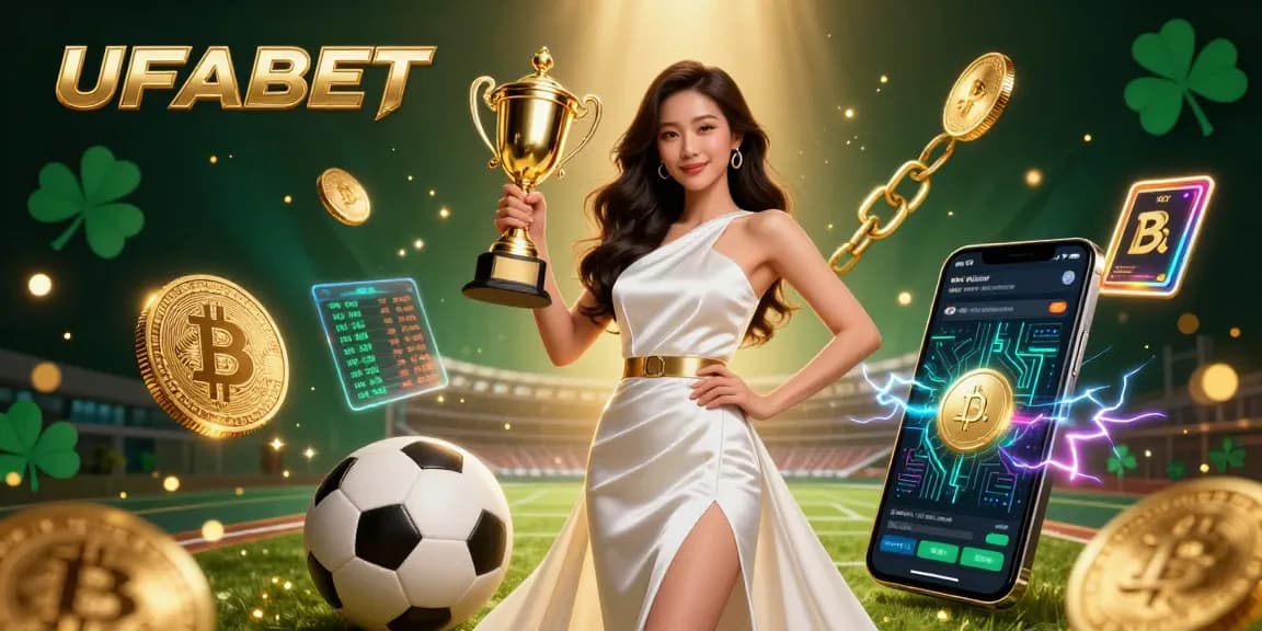 Win big on UFABET while enjoying an immersive digital casino experience with vibrant 3D elements.