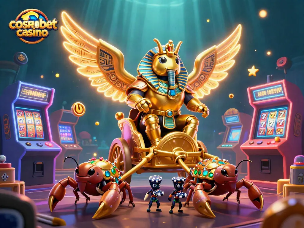 Experience the vibrant world of cosmobet casino with thrilling games and dynamic 3D elements.