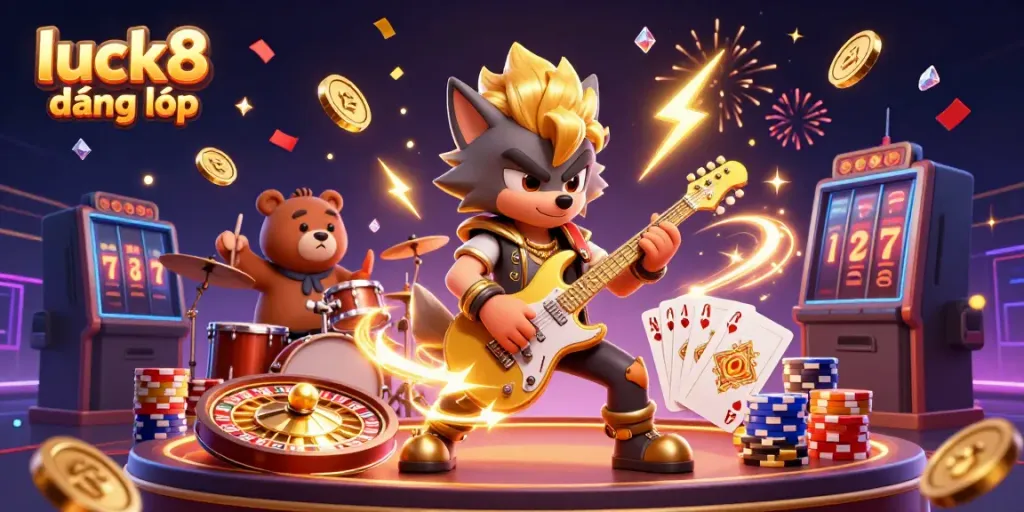 Play exciting games and win big at luck8 đăng nhập with vivid animations and dynamic casino elements.