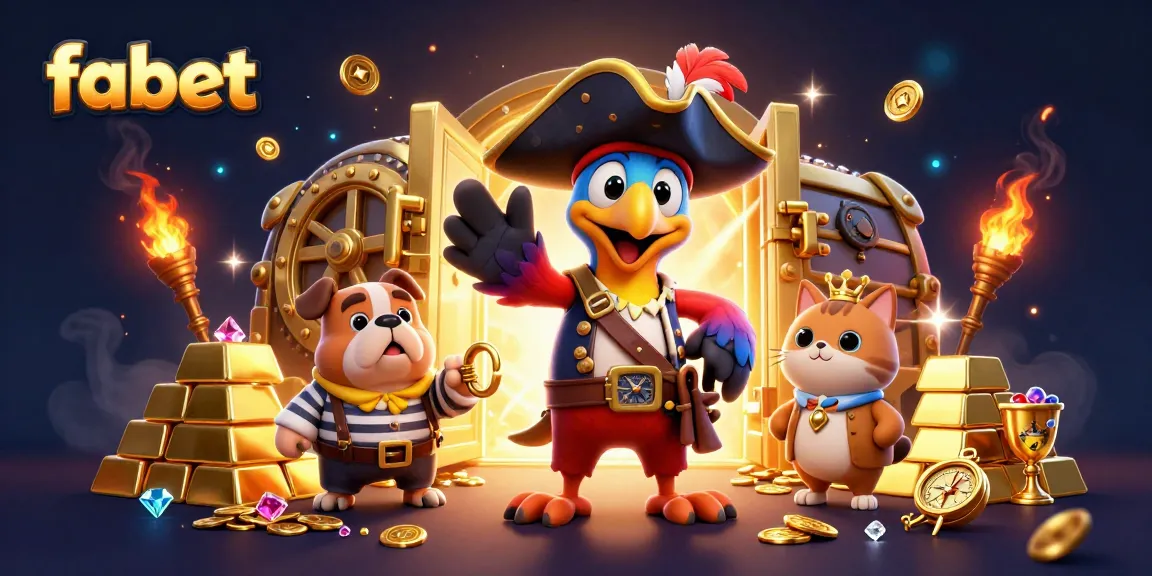 Experience high-stakes action with fabet's vibrant 3D casino world teeming with riches and adventure.