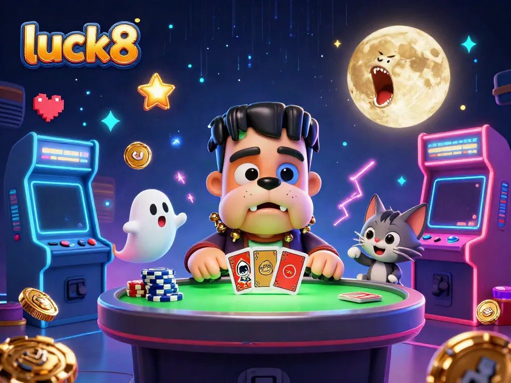 Join the fun with luck8 and an exciting 3D casino adventure featuring colorful games and unique characters.