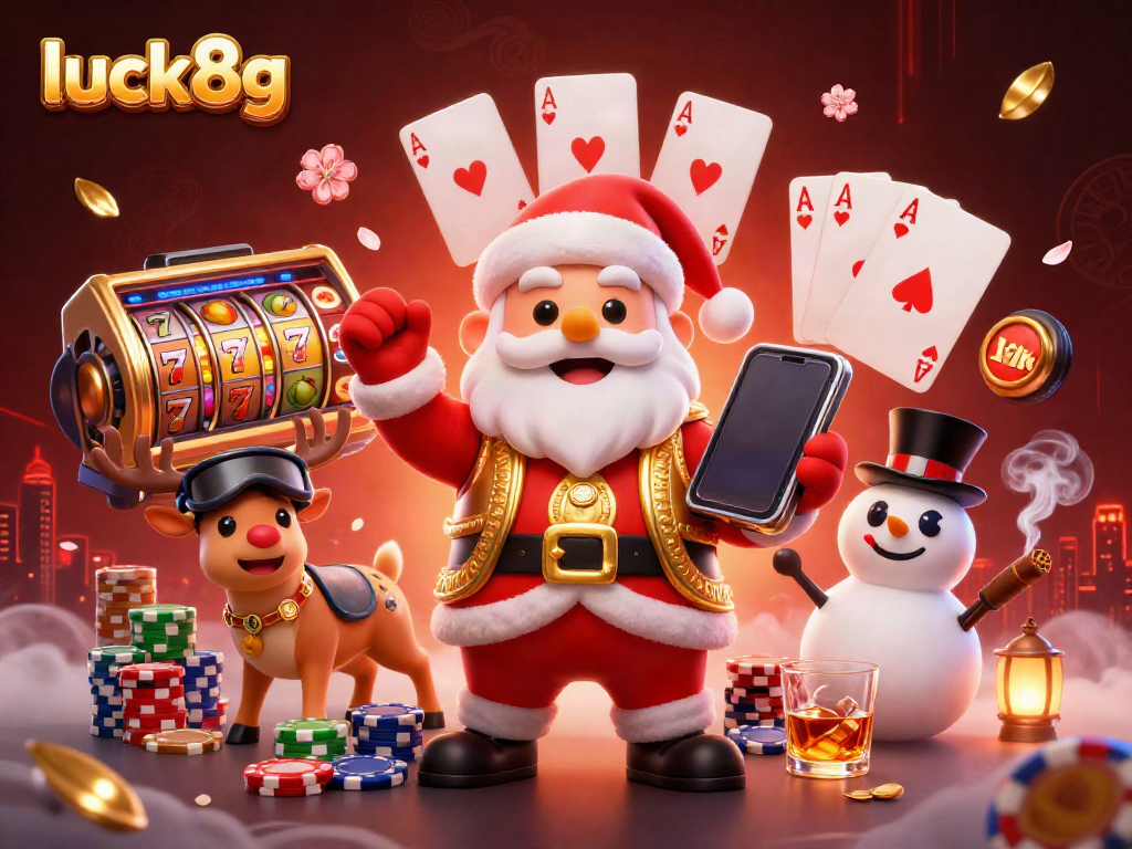 Spin the reels and win big at luck8g with vibrant 3D casino characters and dynamic game elements.