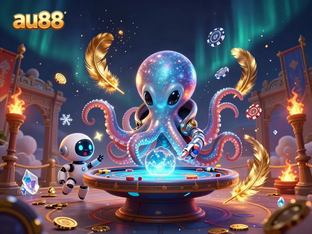 Experience thrilling gameplay with the immersive au88 casino scene showcasing vibrant characters and energetic elements.