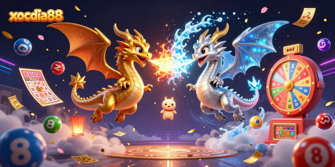 Xocdia88 delivers an exciting online gambling experience with dynamic, colorful lottery elements and mythical dragons.