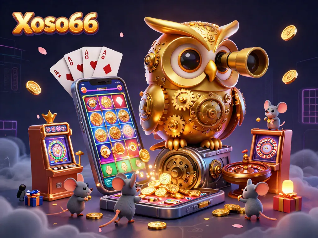 Xoso66 immerses players in a vivid casino setting with dynamic gaming elements.