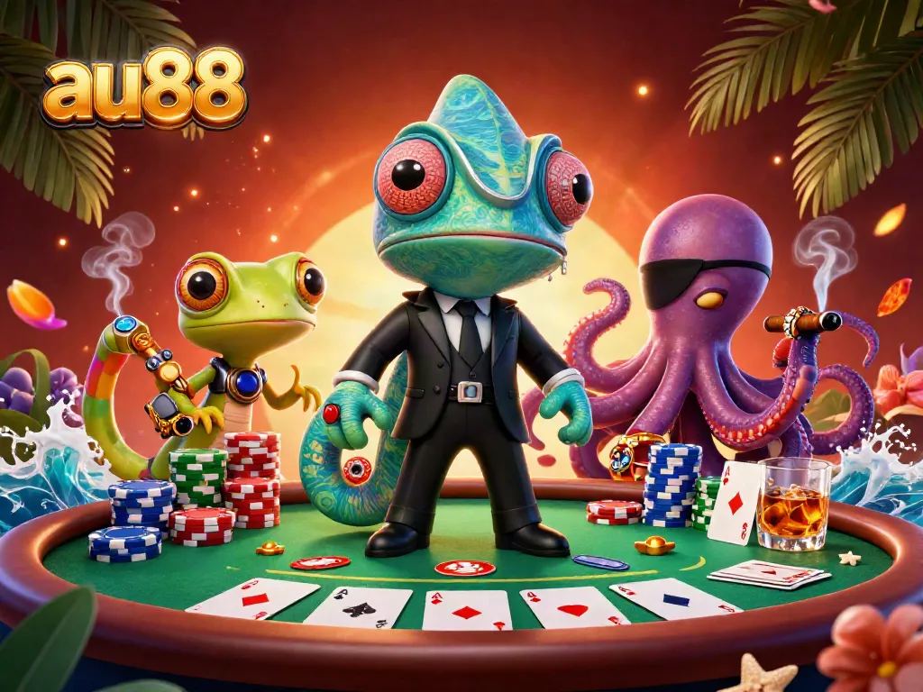 Experience the thrill of online gambling with au88's vibrant casino scene featuring dynamic game elements.