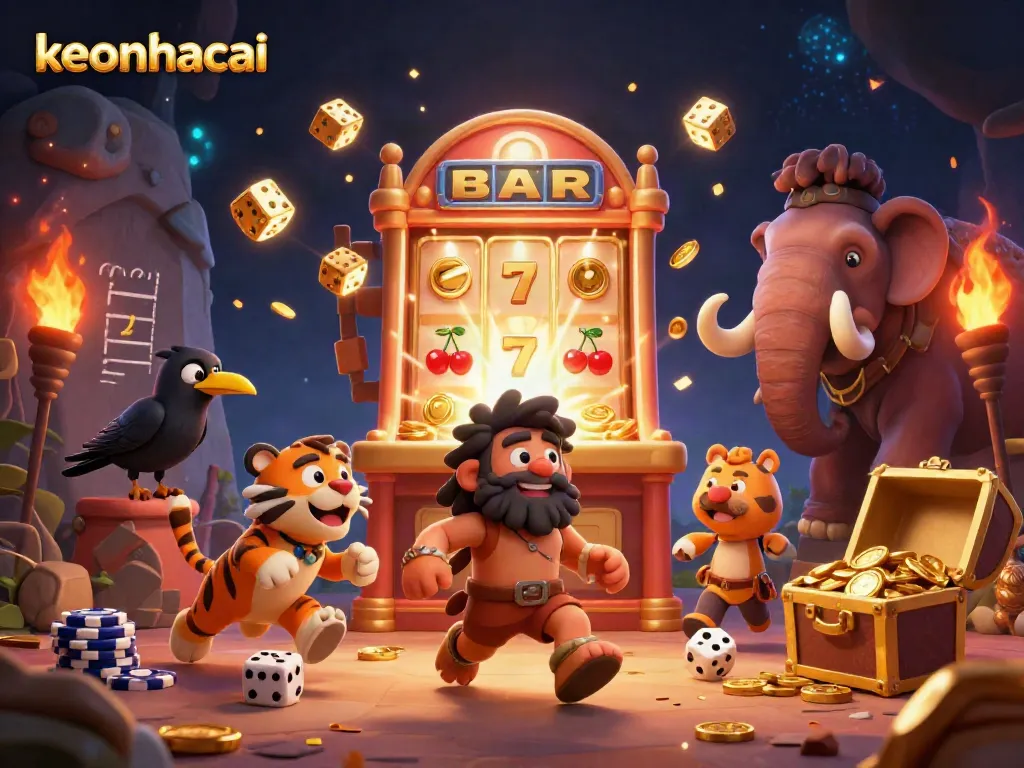 Experience the thrill of keonhacai at a vibrant prehistoric casino with explosive jackpots.
