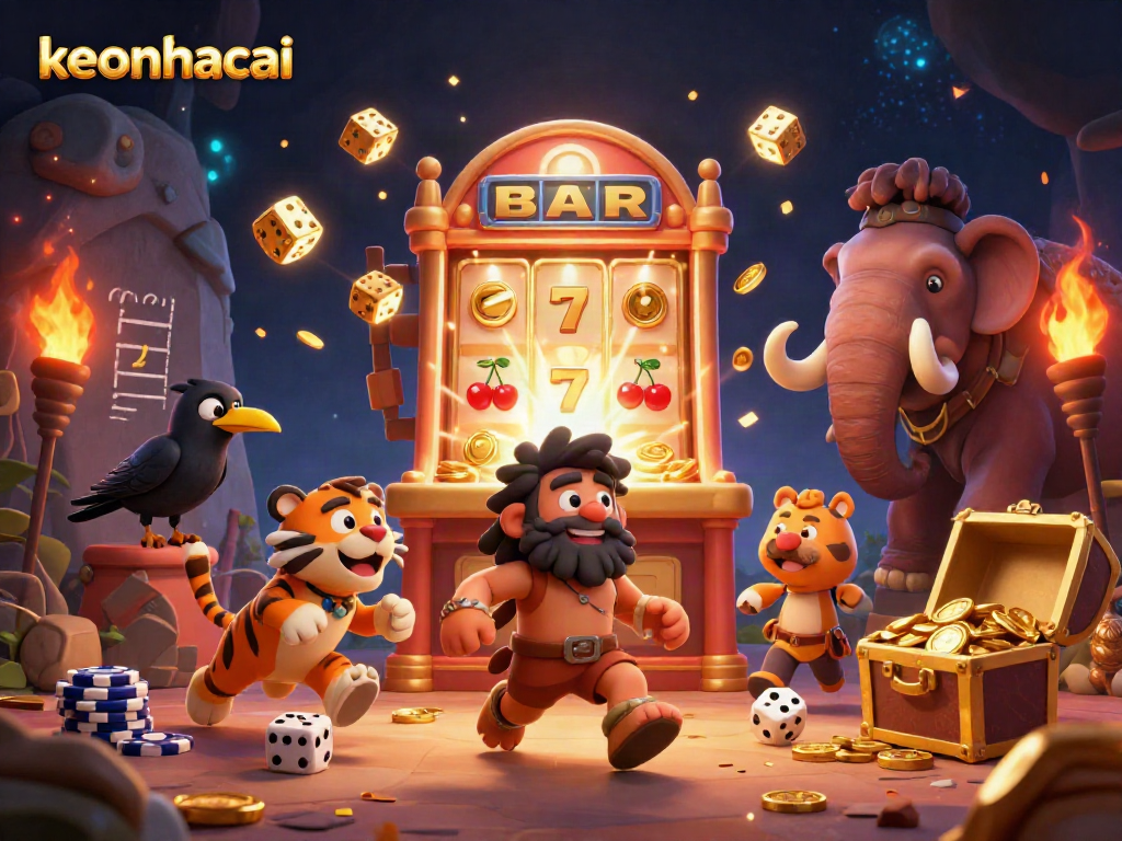 Experience the thrill of keonhacai at a vibrant prehistoric casino with explosive jackpots.