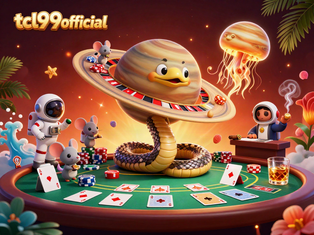 Experience thrilling bets at tcl99official with a cosmic casino showdown!