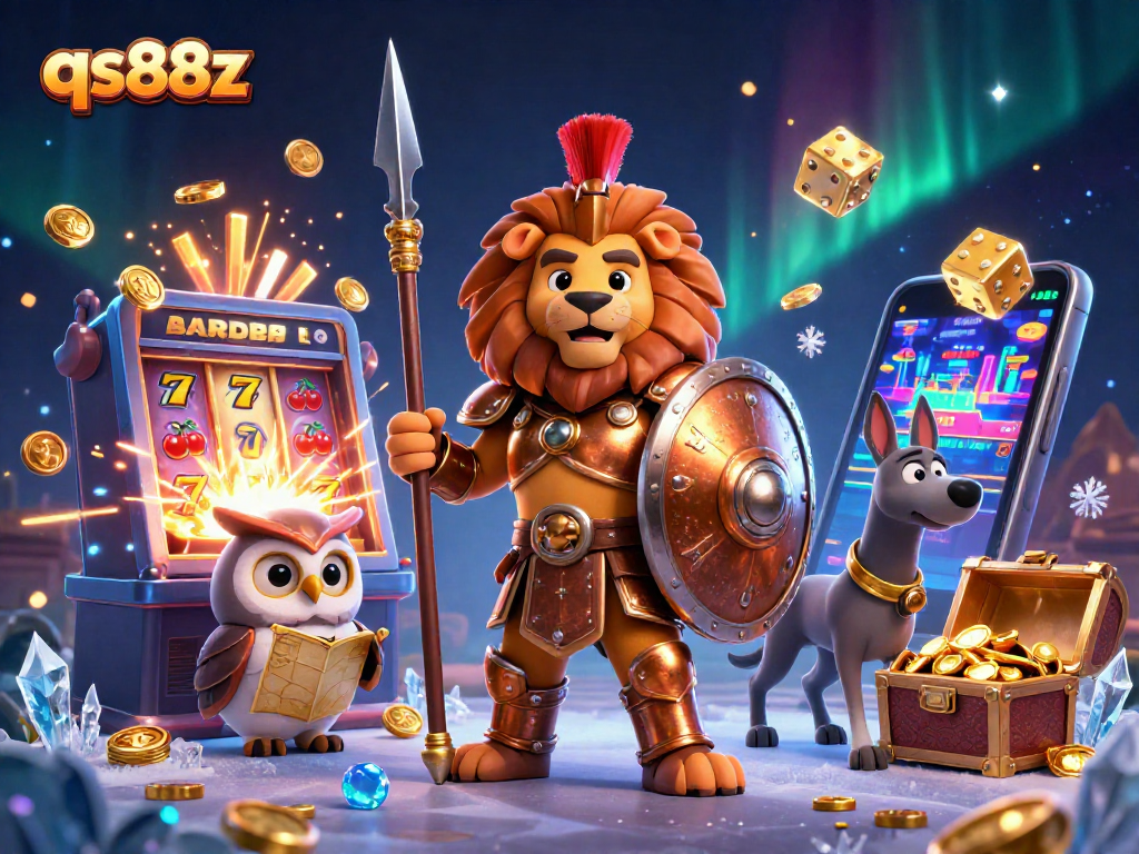 qs88z slot events merge with dynamic characters for a vibrant casino scene