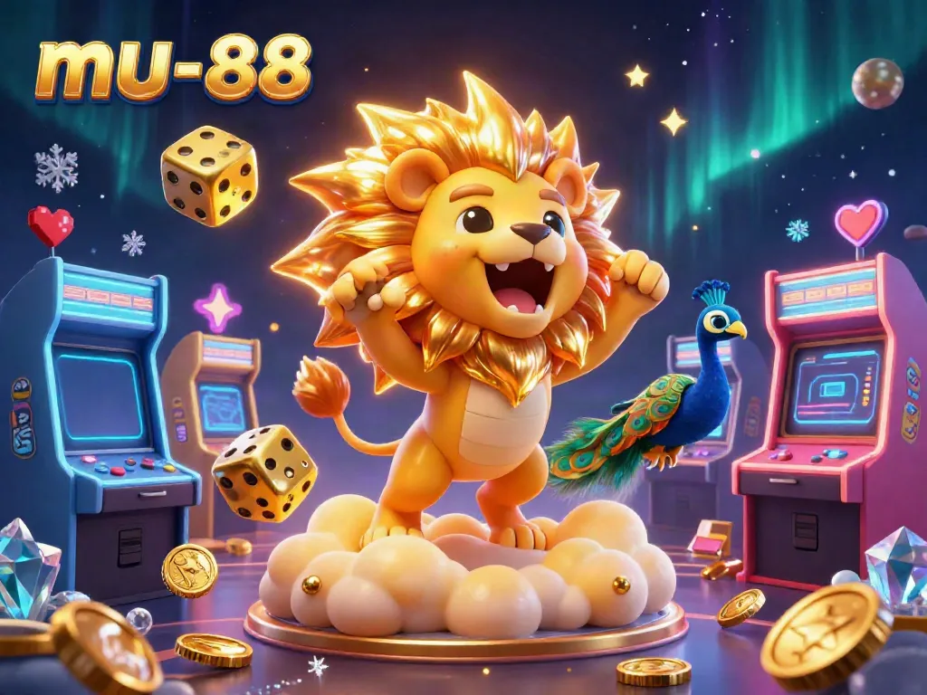 Experience thrilling action with mu-88's vibrant casino scene featuring dynamic characters and elements.