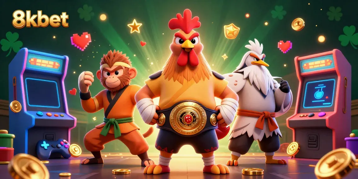 Experience 8xbet's dynamic gaming journey with vibrant characters and immersive scenes.