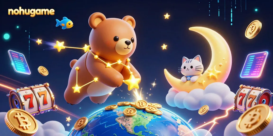 Experience thrilling gameplay with nohugame's dazzling casino elements and characters.