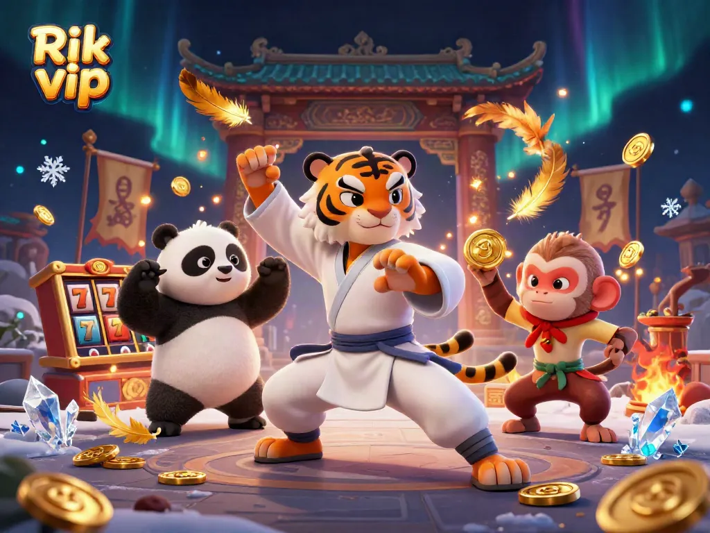 Experience thrilling gameplay at Rik vip with captivating characters in a vibrant casino setting.