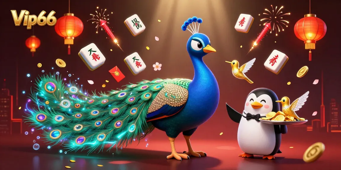Win big with Vip66 at a vibrant online casino featuring stunning characters and thrilling game elements.