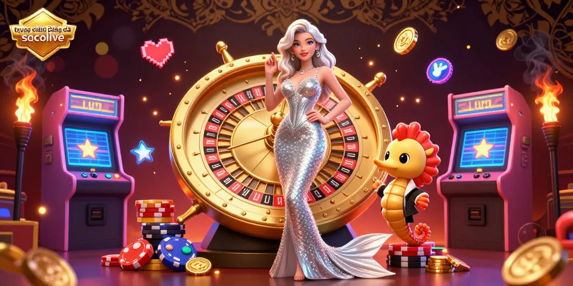 Catch the excitement of trực tiếp bóng đá socolive with dynamic gaming elements and rich 3D illustration.