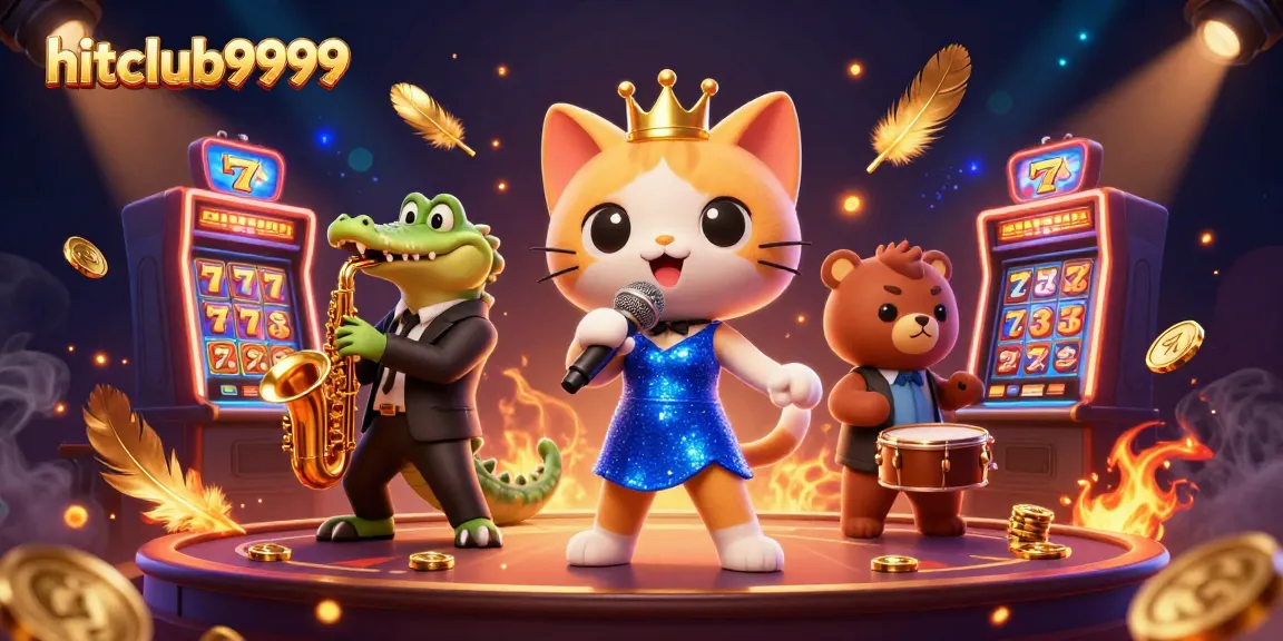 Engage with hitclub9999's vibrant online casino atmosphere featuring dynamic characters and action-packed gaming elements.