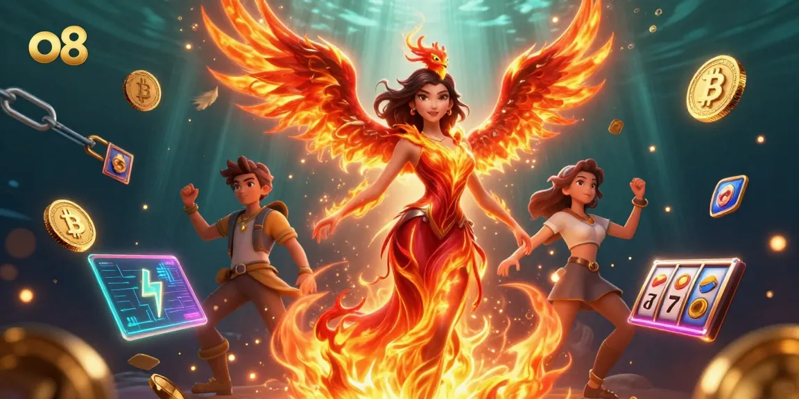Engage with thrilling games at O8, featuring stunning visuals, slots, and crypto elements for an immersive experience.