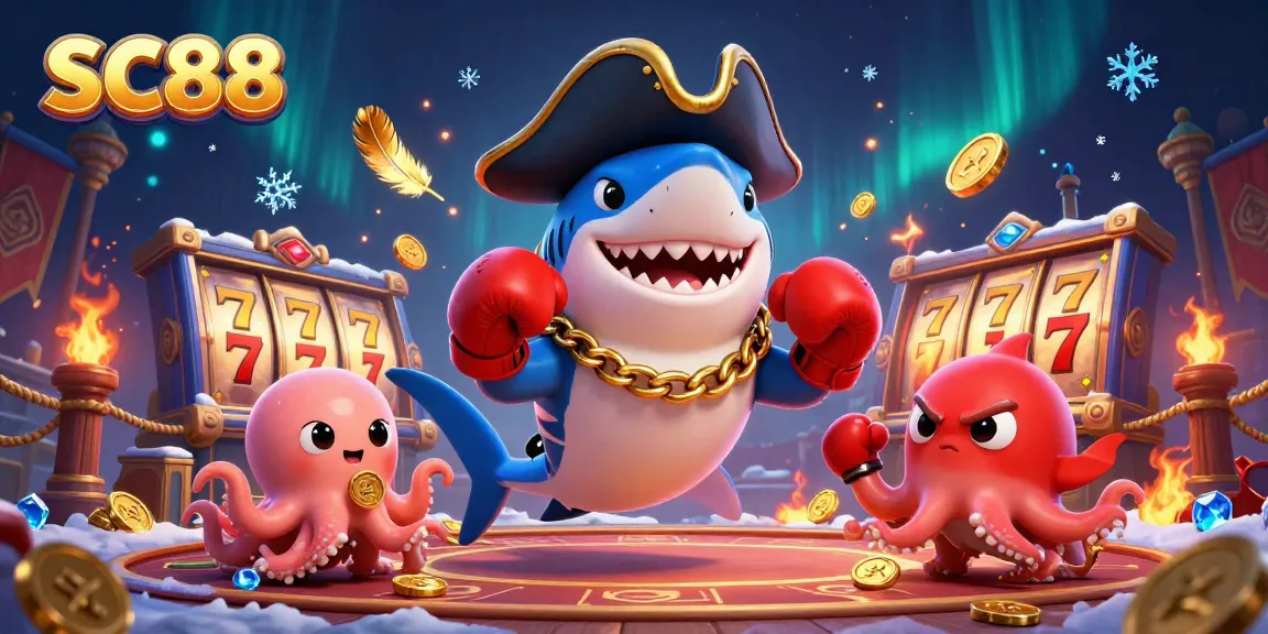 Engage in thrilling games at SC88 with vibrant characters and dynamic gambling elements.