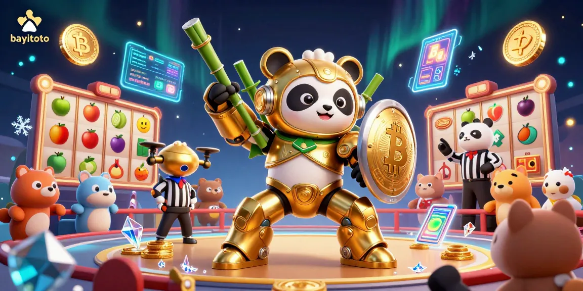 BAYITOTO players engaging in colorful slots with seamless crypto betting experience.