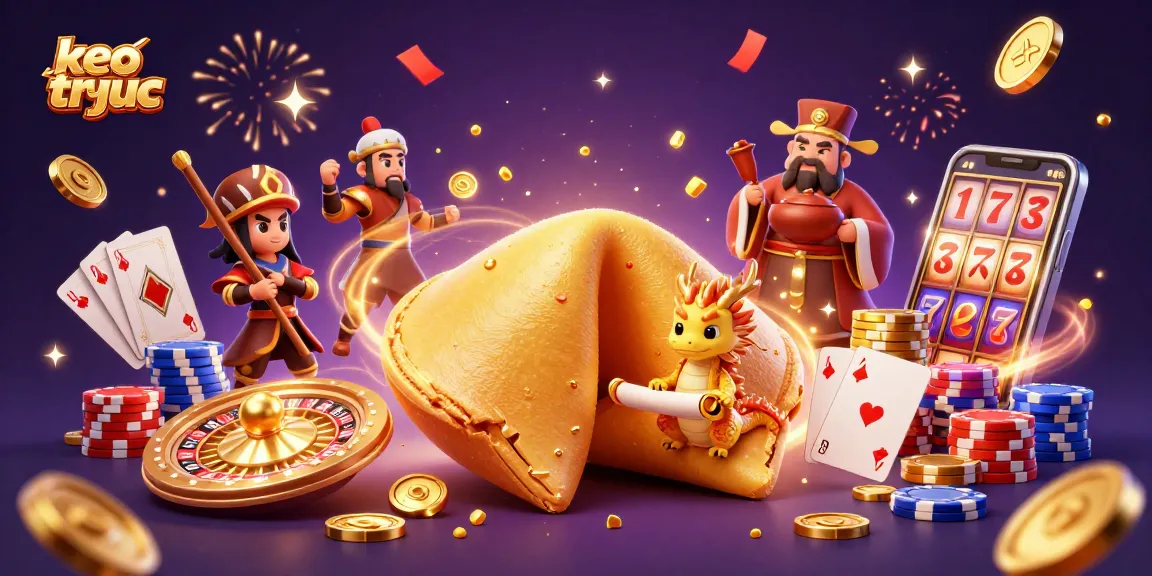 Engage with keo truc tuyen showcasing an energetic casino scene featuring vibrant characters and dynamic gameplay elements.