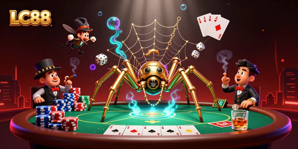 Bet high and win big at LC88 with exciting poker action and steampunk charm!