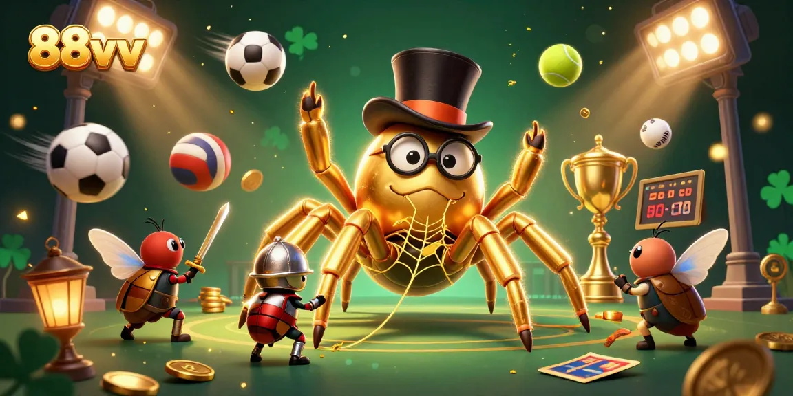 Engage with thrilling 88vv action in a vibrant casino setting with dynamic characters.