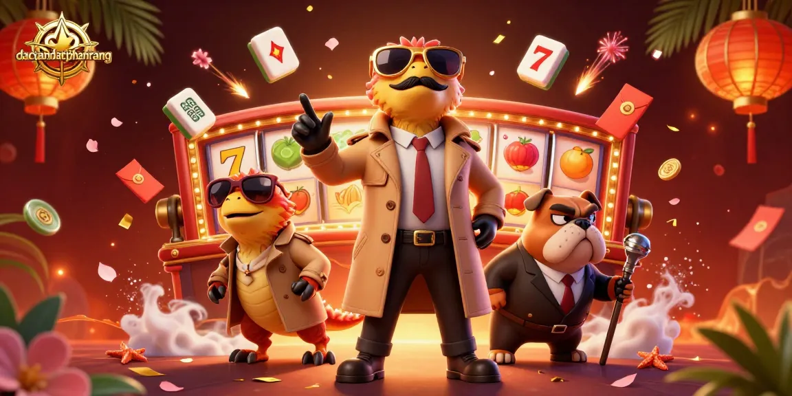 Experience dacsandatphanrang with thrilling slot game action in a vibrant casino setting.