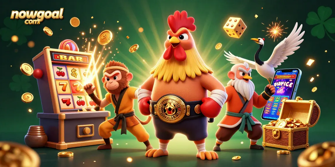 Experience thrilling gameplay at nowgoal com with lively cartoon characters and dynamic gambling elements.
